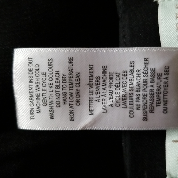 Cleo Petites Sz. 2 Black Pencil Skirt - Picture 5 of 5